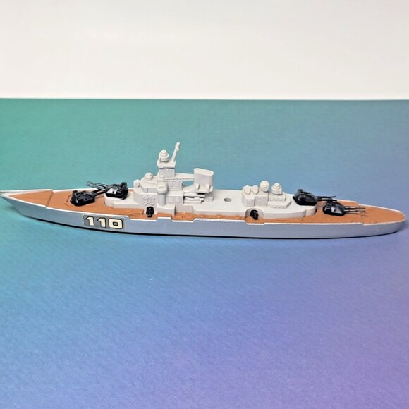 Matchbox Sea Kings K-303 Battleship Vintage 1978 Lesney England Diecast Navy Toy - Picture 3 of 13